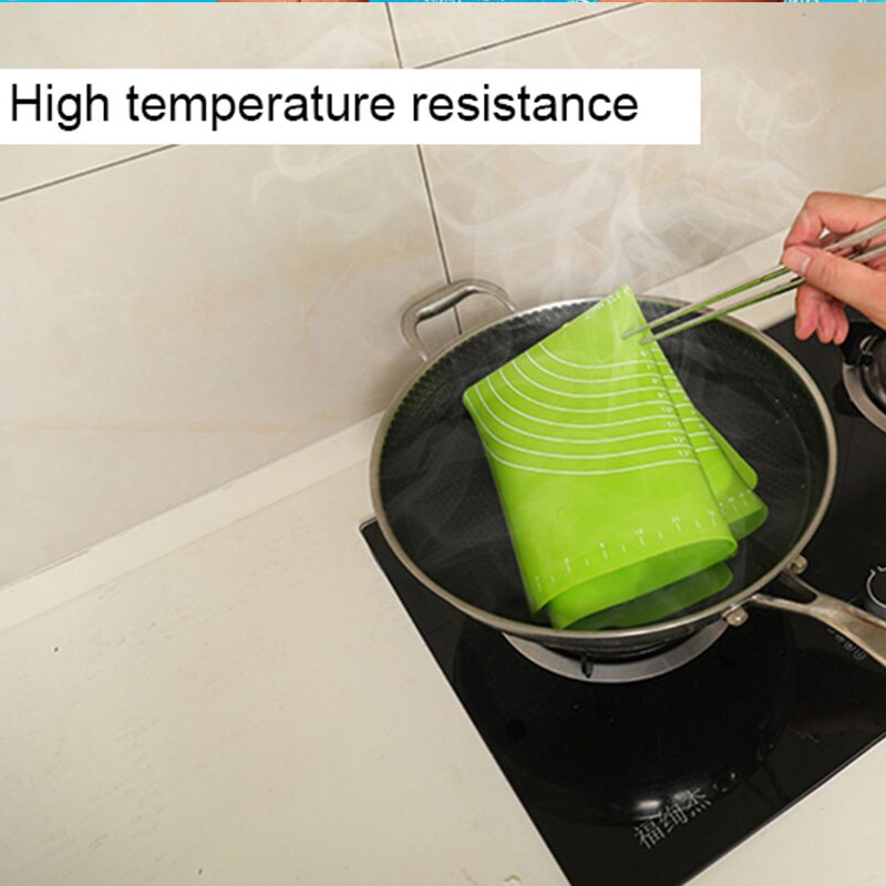 Kneading dough mat silicone Pastry Accessories Sheet Pads Thick Non-stick Rolling Mats Kitchen Cookie Cake Baking Mat Tools