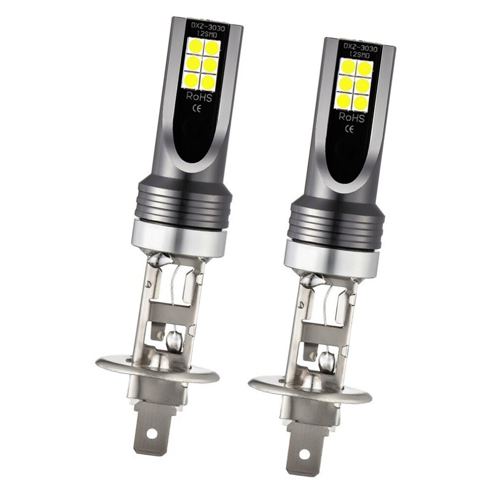 H1 Led Mistlamp Koplamp Kits 100W 14000LM High Power Lampen 6000K Wit Lampen: Default Title