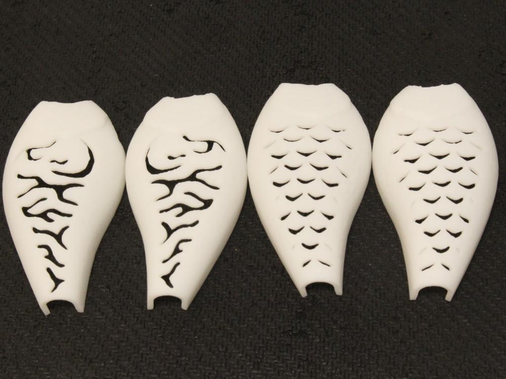 WLure Harte Plastik 3D Schablone Fischköder Crankbait Leer