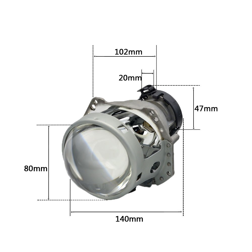 3.0inch hella 5 Bixenon hid Projector lens with RGB Bluetooth function angel eyes mask D1S D2S D3S D4S Xenon kit car assembly
