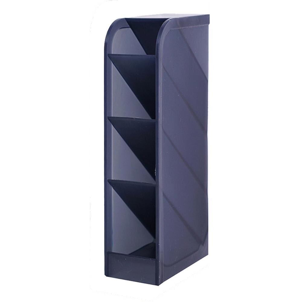 Home office Storage Multifunction Desktop Debris Storage Organizer desk organiser Box For Pen, Makeup Brush organizery TDH: Black