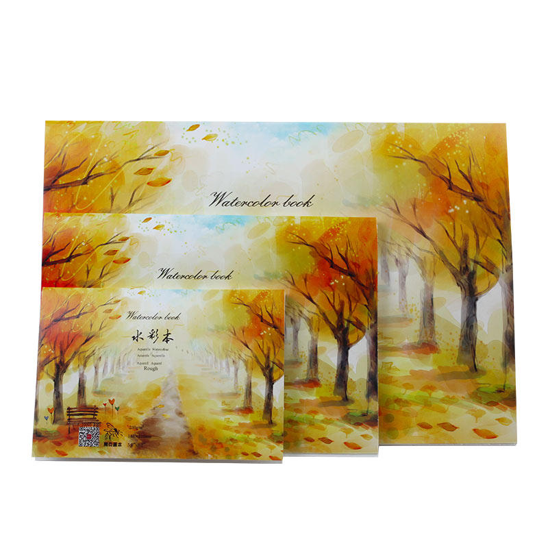 A3/A4/A5 sketch watercolor paper water soluble color lead gouache paper drawing paper blank adult drawing art supplies