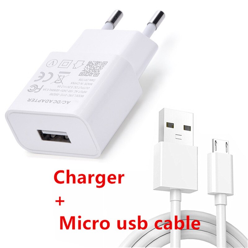 Cargador rápido para Huawei, Adaptador europeo para Mate 9, 10, 20 Pro, X, RS, Nova2, honor 8, v8, 9, v9, 9X Pro, Nova5i Pro, Mate 30 Lite, P20, P30, Y5, Y9: EU Plug Micro Cable