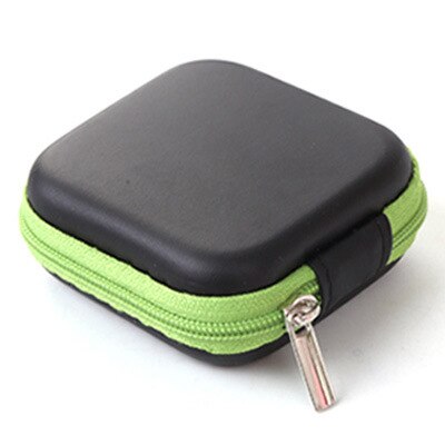 Electronic Digital Organizer Bag Mobile Phone Data Cable Charger Accessories Box Portable Headset Bag Solid Color Tote Case: B-6