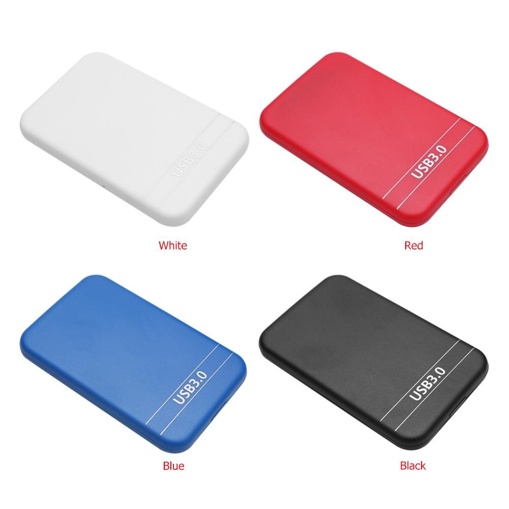 SATA 2 to USB 3.0 Case Hard Disk 2.5 inch Enclosure 6Gbps External HDD SSD Box Compatible Windows Vista/ Win7/win8/Win10