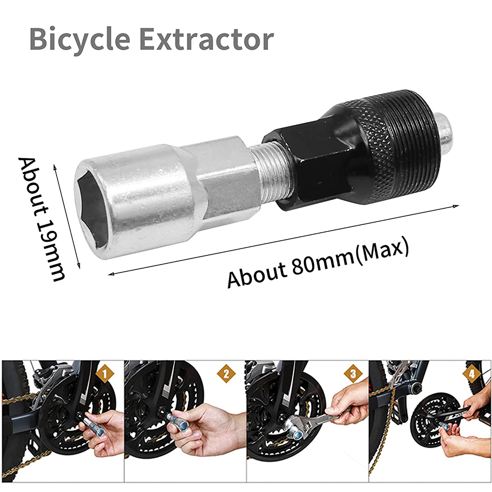 Bicycle Repair Tool Kits Chain Breaker Flywheel Remover Cutter Crank Puller Bike Wrench MTB Road Bikes Maintenance Tools Bracket
