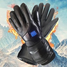 Mannen Vrouwen Oplaadbare Elektrische Warm Verwarmde Handschoenen Batterij Aangedreven Warmte Handschoenen Winter Sport Verwarmde Handschoenen voor Klimmen Skiën