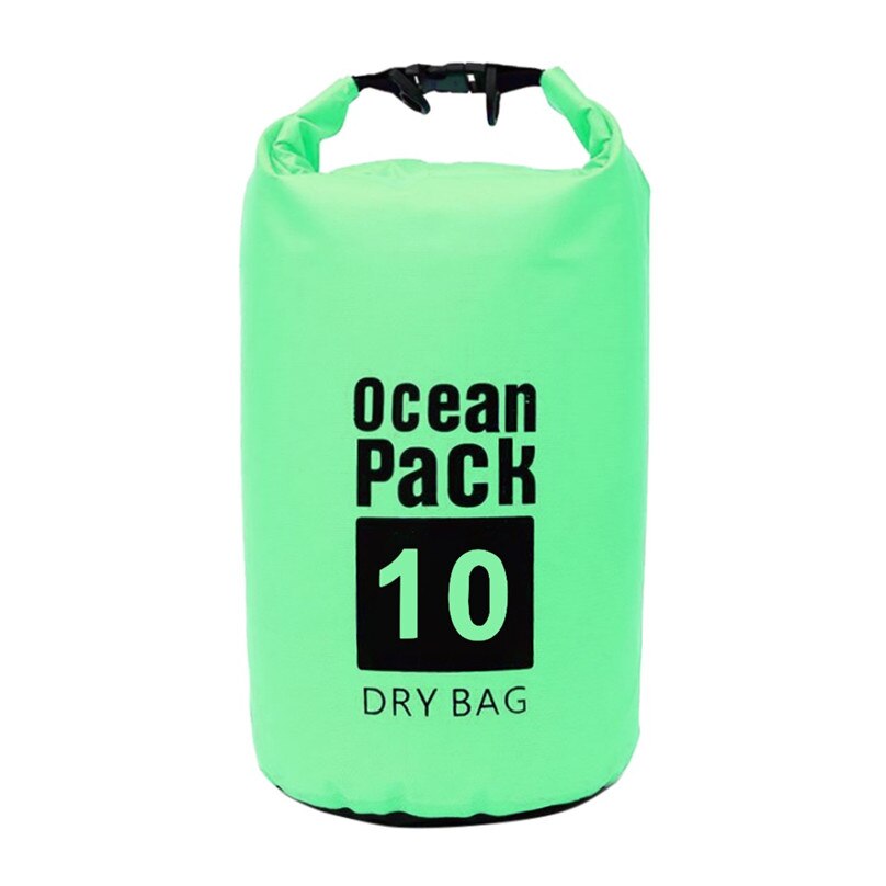 Bolsas al aire libre para canoa flotante kayak Camping bolsa seca mochila 10L impermeable #4j08: C