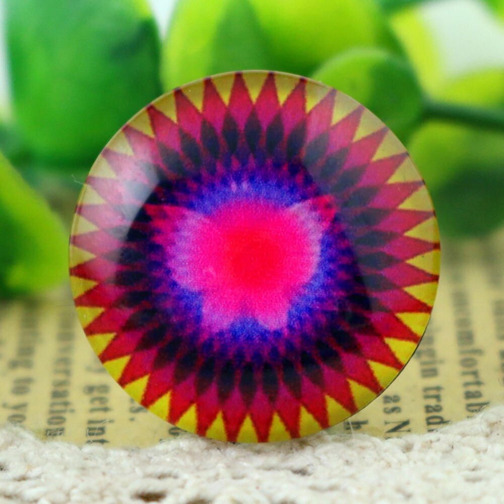 5pcs/Lot 25mm Tree Handmade Photo Glass Cabochons: F6-50