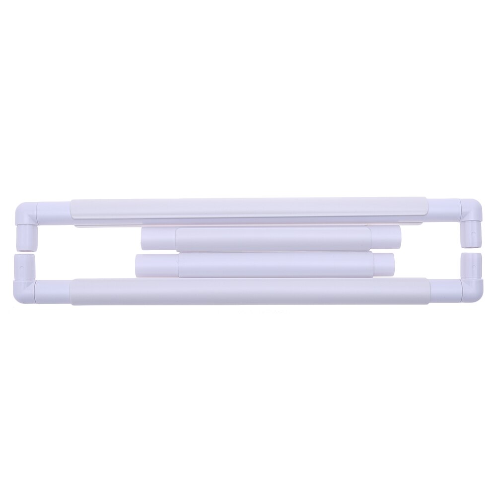 piazza Del Cerchio Ricamo Cerchio Di Plastica cornice Maniglia di Forma Quadrata FAI DA TE Telaio da Ricamo Cerchio Punto Croce FAI DA TE Strumenti di Cucito: 43.1x27.5cm