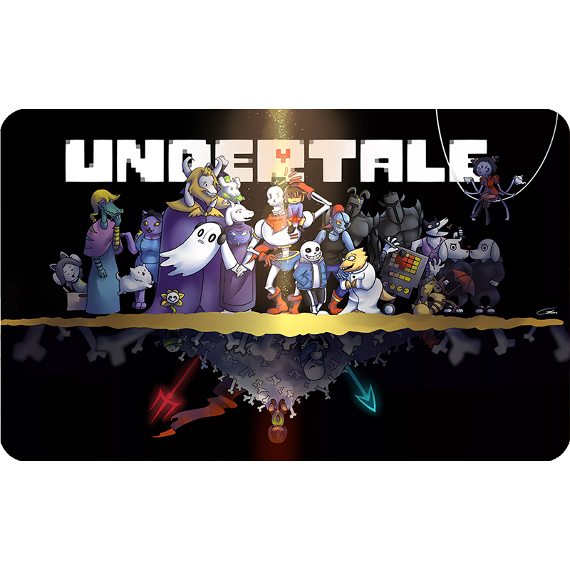 UNDERTALE Kühlschrankmagnet, Karikatur-Figuren-Magnet, geeignet für sterben Küche zu Hause, Kühlschrank, Zauberstab, Tür, Büro, DIY-Dekoration: Licht Grün