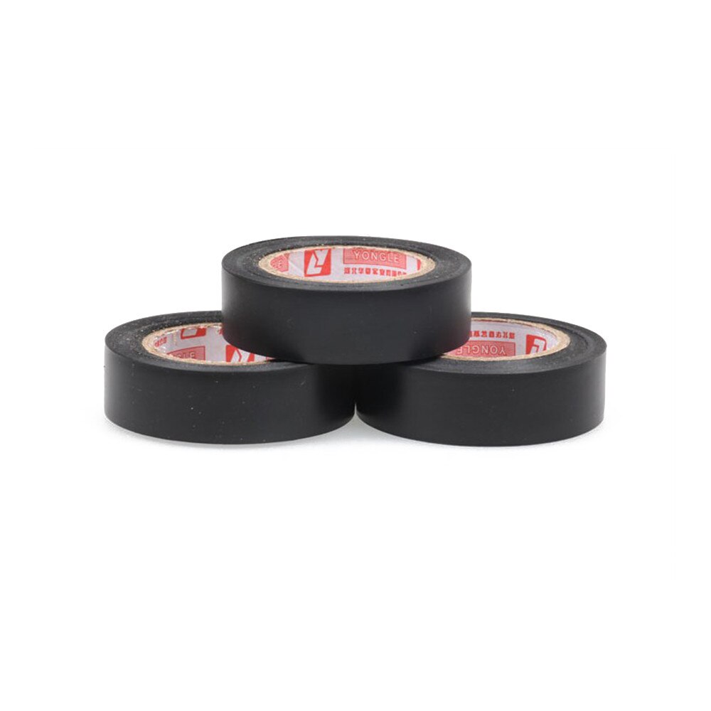 1 Rolls 14.7FT Purpose 6.5Inch Vinyl Pvc Zwart Geïsoleerde Elektrische Tape