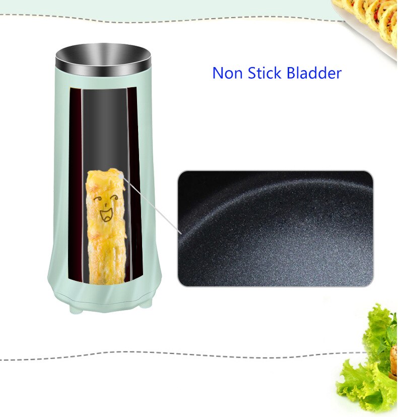 Automatic Egg Roll Maker Domestic Sausage Wrapped Machine Compact Multi-Function Roller