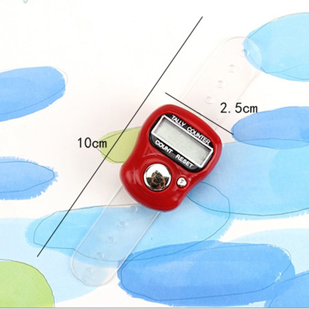 Finger Counter Chanting Counter Electronic Counter Replacement Counter Ring Counter Digital Statistics Color Random