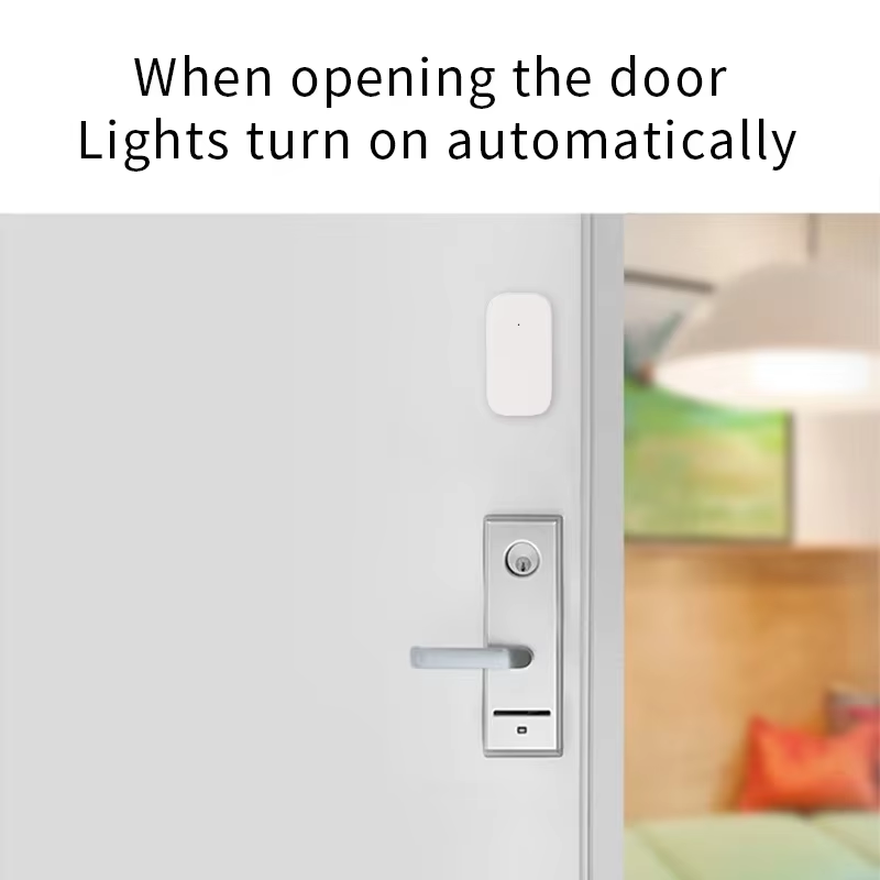 Aqara-Sensor de puerta y ventana Zigbee, conexión inalámbrica, Mini Sensor de puerta que funciona con la aplicación Mi Home para Xiaomi Smart Home