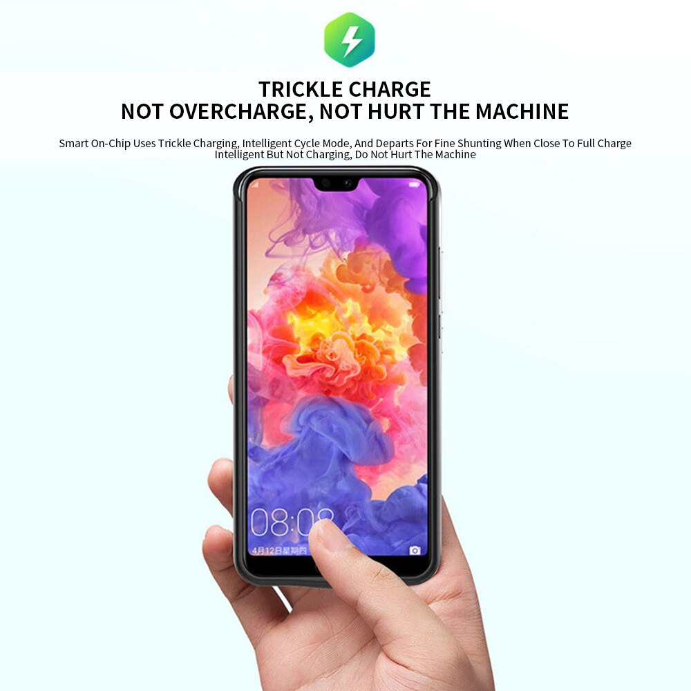 PINZHENG-funda para cargador de batería de 6800mAh, funda de carga para Huawei P20 P20 Lite, Huawei P20 Pro, fundas para cargador de Banco de energía de 8200mAh