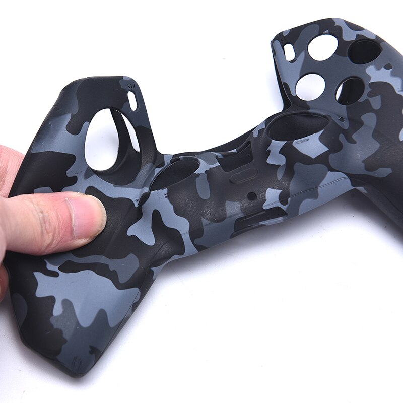 Handle Sleeve Silicone Cover Dustproof Protective Case for PS5 Controller