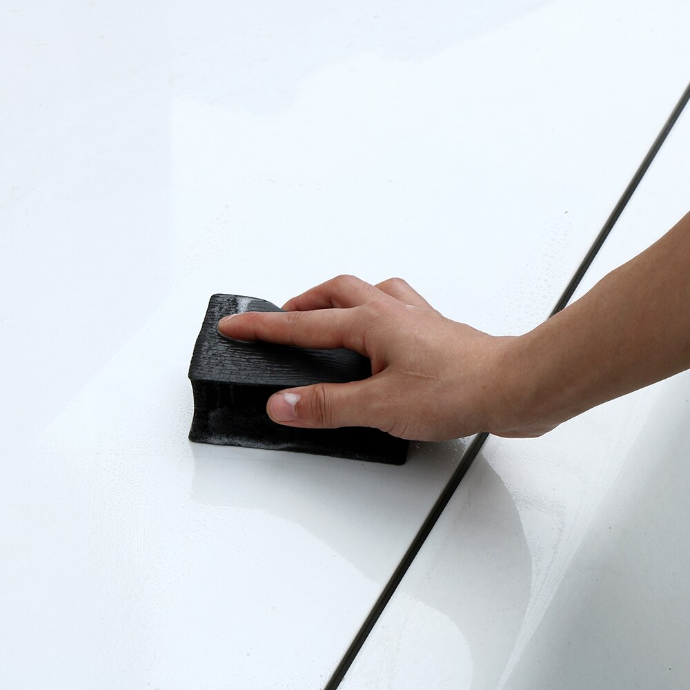 Auto magie klei bar pad spons blok detailing wassen reiniger waxen polijsten reiniging gum wax auto's onderhoud gereedschap