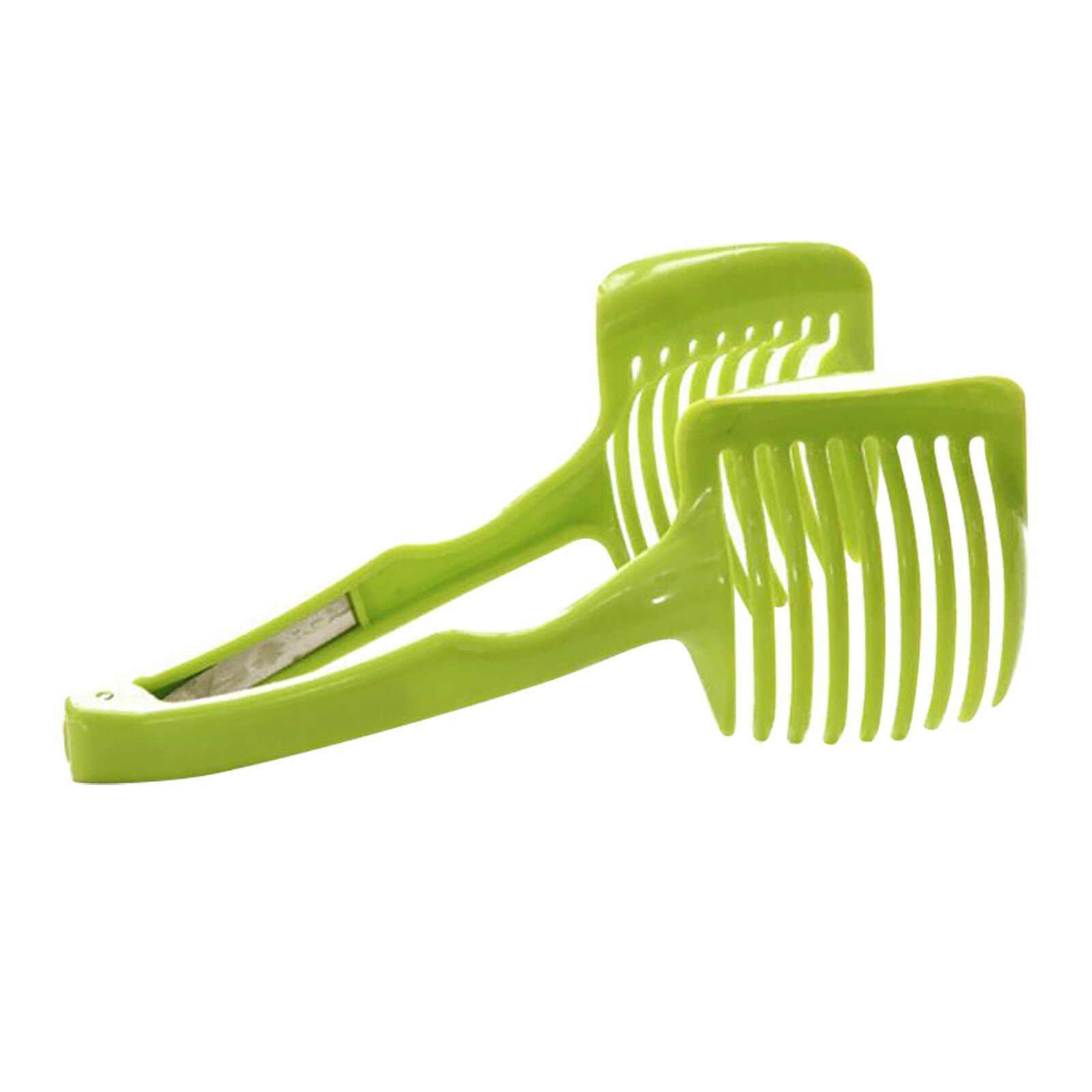 Fruit Slicer Hand-held Multi-function Cutting Holderfruit Vegetable Lemon Tomato Slicer Shredders Cooking Kitchen Gadgets #W5: Default Title