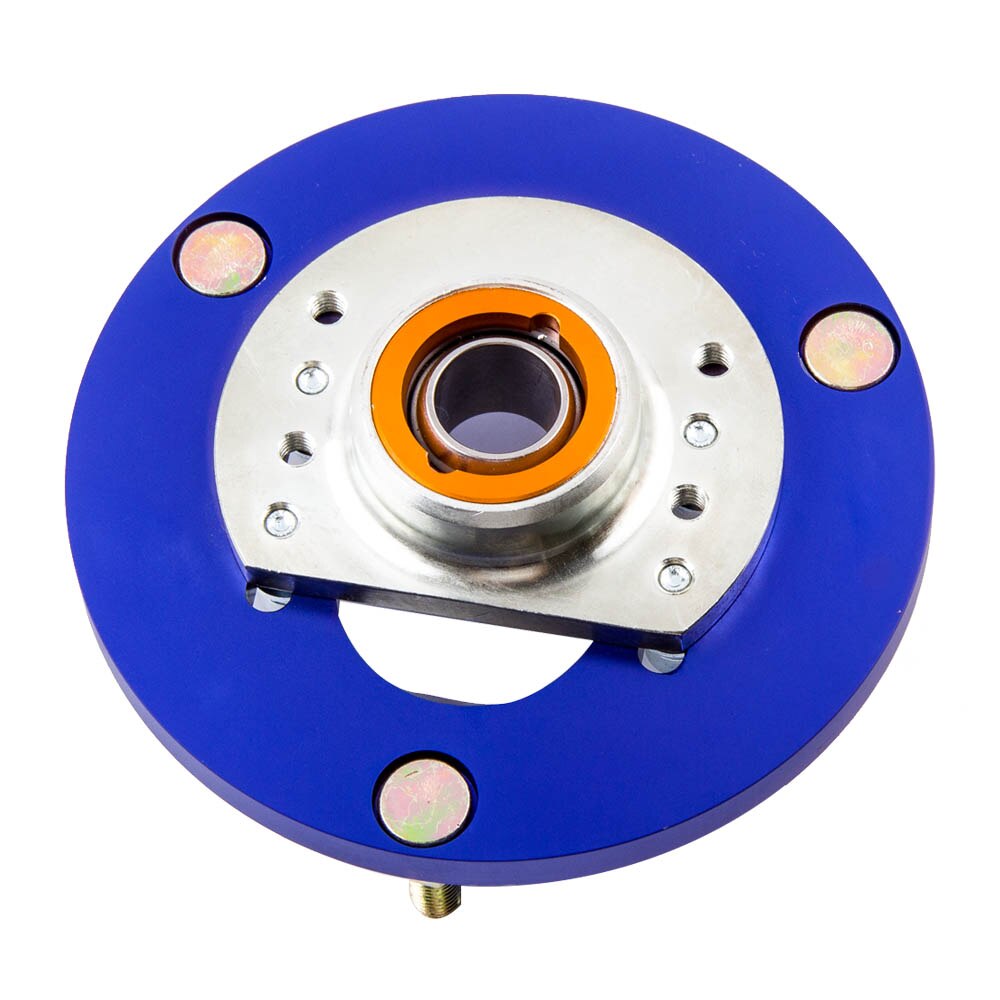 2PCS Front Coilover Camber Plates For BMW E46 M3 1998-2005 320 323 325 328 M3 for 316 320 323 325 328 M3 1998-2005