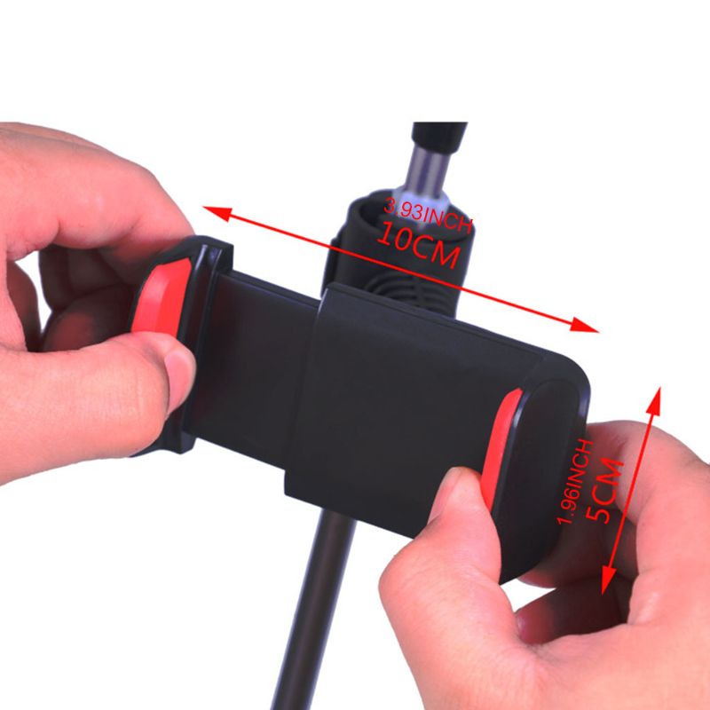 Universal Golf Clubs Practice Cell Phone Mount Holder Recording Bracket Clip Training Aid for Swing Practice Alignment S