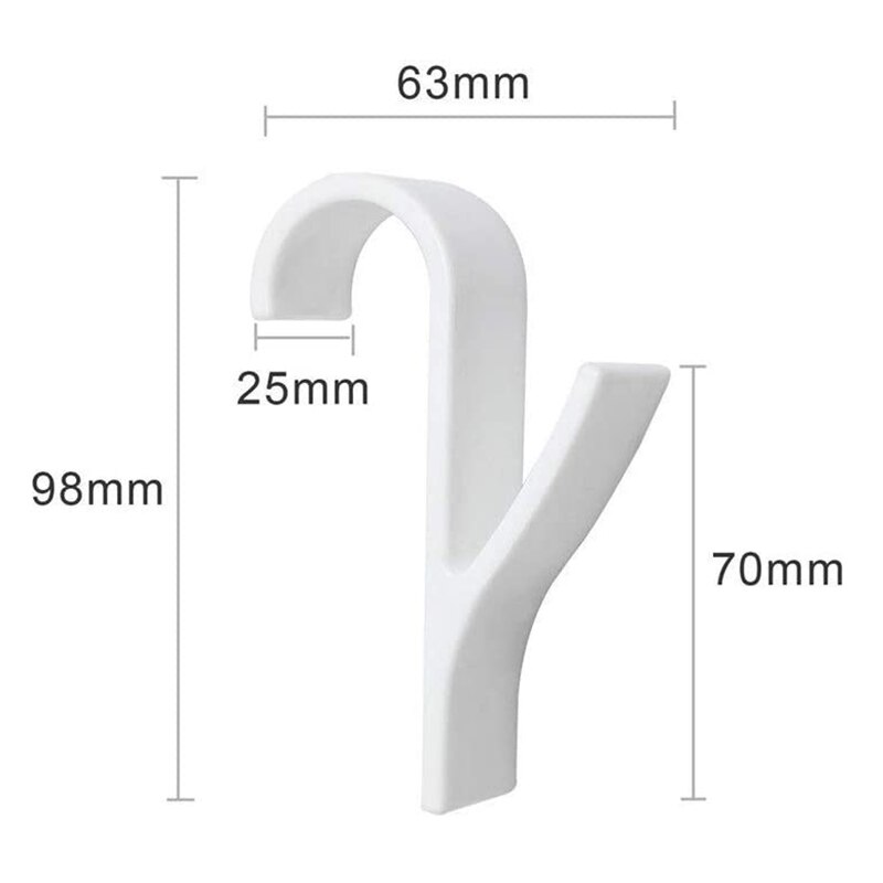 Küche Badezimmer KleiderbüGel Clips Lagerung Gestelle Weiß Aufhänger für Beheizte Handtuch Heizkörper Schiene Kleidung Schal Aufhänger Halfter