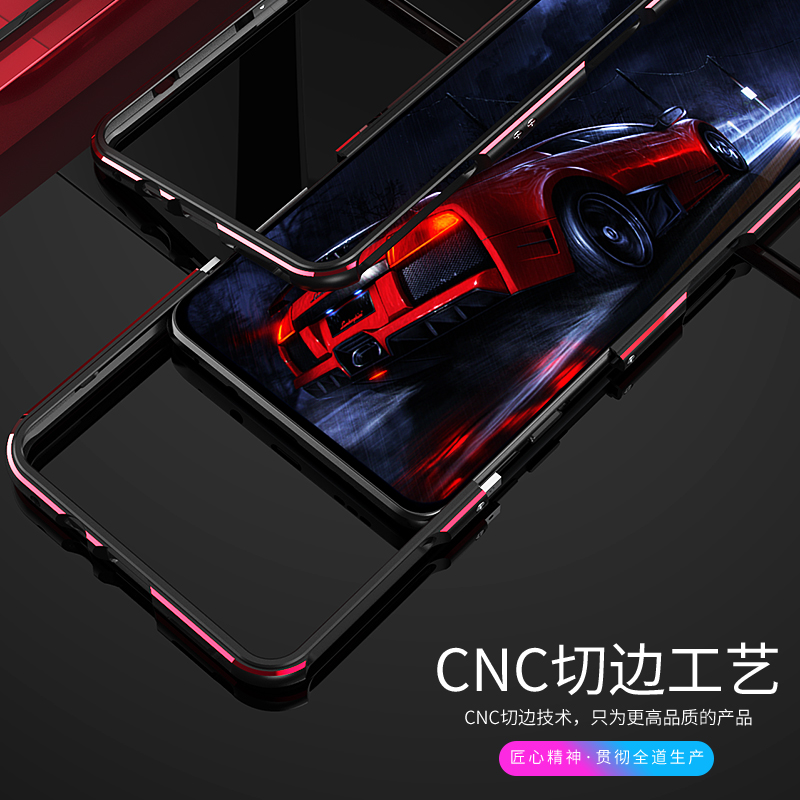 Aluminium Bumper Case Voor Black Shark 4 Pro Luxe Metalen Camera Lens Protector Voor Blackshark 4 Pro Metalen Telefoon Frame case