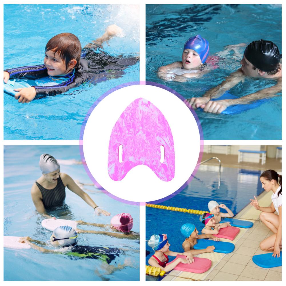 Kids Foam Back Floating Board Kick Board Swimming Safety Training EVA Floats For Beginners Water Games Equipment Random Color