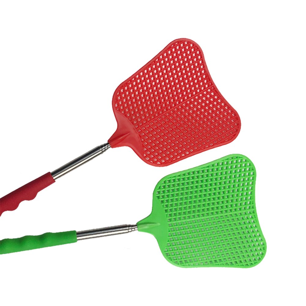 3 stuks plastic vliegenmepper, praktische handmatige vliegenmepper voor thuis