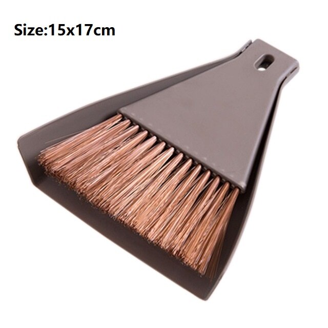 Broom and Dustpan Set Upright Standing Dust Pan With Extendable Broomstick Cleaning Brush Broom Dustpan Set for Home Wholesael: 2PCS-A