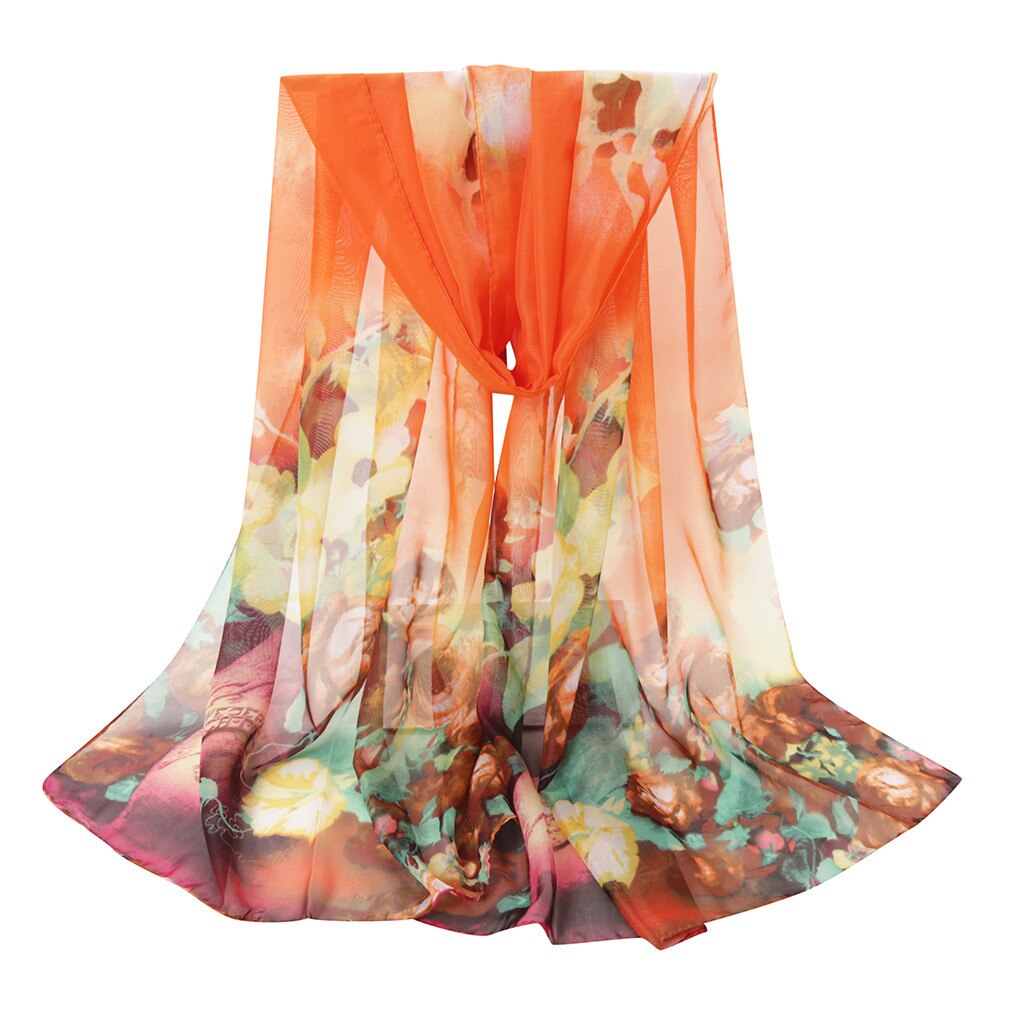 Bruine Uilen Op Takken Vrouwen Zachte Chiffon Pashmina
