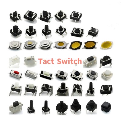 Micro-interrupteur à bouton-poussoir tactile, SMD 2, 4 broches, 3x4mm, 3x6mm, 4x4mm, 3x4x2.5, 3x6x4.3, 3x6x2.5, 10 pièces * 6*3.5 4*4*0.8 4*4*3.0 MM