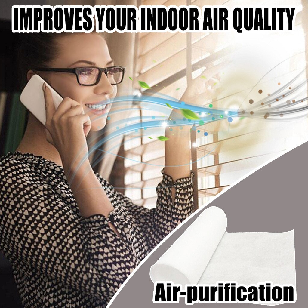 Air Filter Window Cover Dustproof Screen Filtration Cloth Window Screen Air Inlet Particulates Dust Particles Filtering Covers