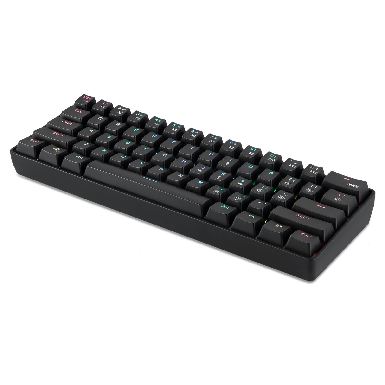 Yk600 Mechanical Keyboard Wireless Plus Wired 2.4G Dual Mode Type C Charging Wired USB Backlit Keyboard Mechanical Feeling