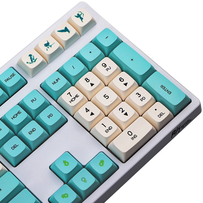 130 Toetsen Xda Profiel Pbt Keycaps Dye Sublimatie 2.25U 2U 1.75U 1.5U Voor Mechanische Toetsenbord 61 64 87 104 108 toetsen