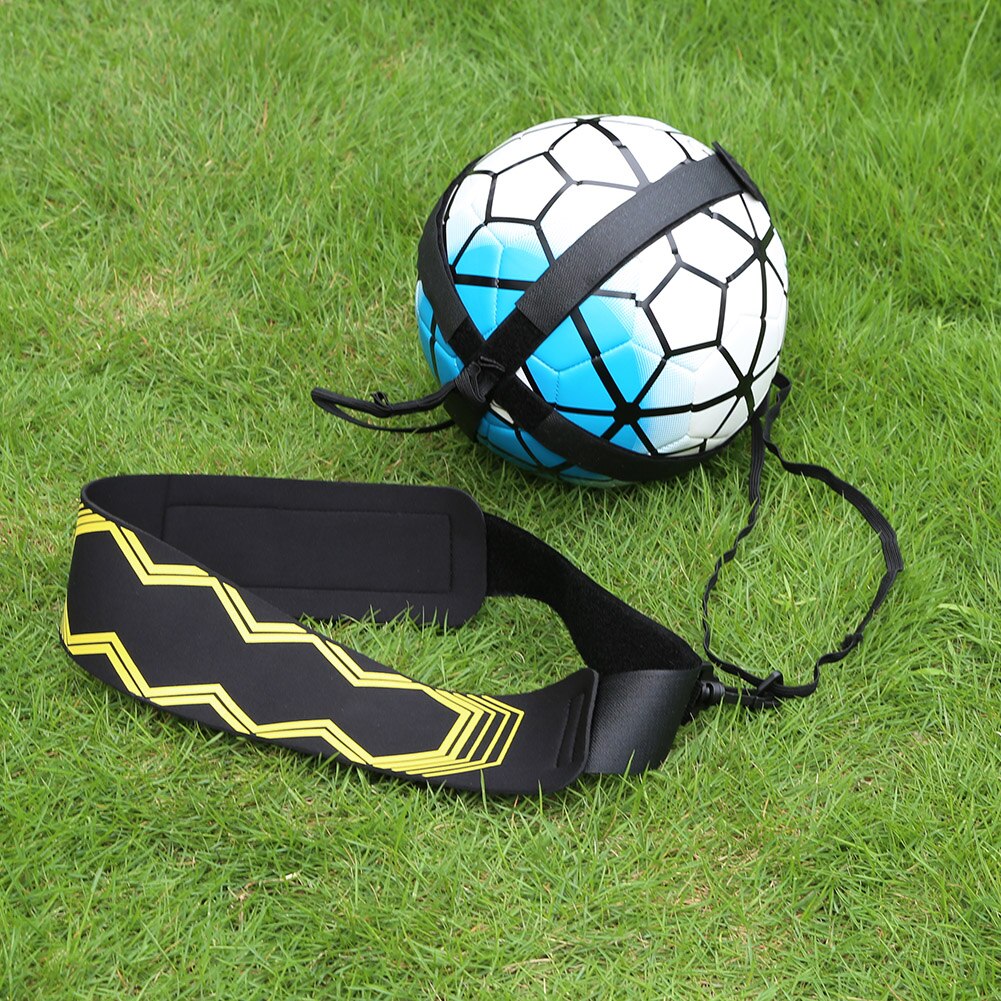 Adjustable Football Kick Trainer Soccer Ball Training Equipment Elastic Practice Belt Sports Assistance Kick Juggle Bags Gym