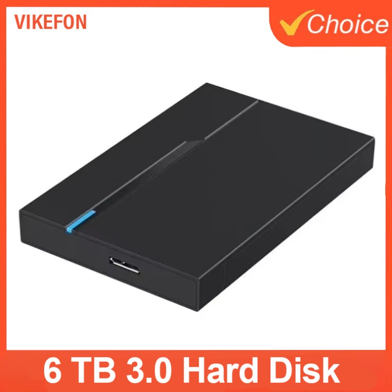 Plug & Play 2.5" External Hard Drive Enclosure Box USB 3.0 Hard Disk Case 6 TB Supports 7 mm 9.5 mm SATA SSD HDD For Laptop PC