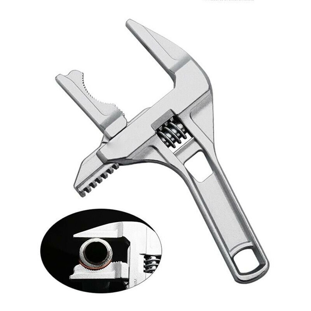Wide Spanner Wrench Adjustable 68mm ARC Jaw Multifunctional Bathroom Plumber