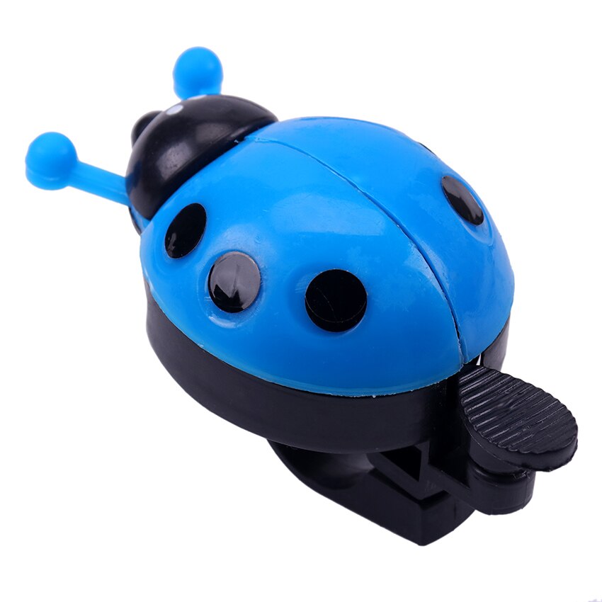 1Pc Fiets Bell Ring Kever Cartoon Lieveheersbeestje Bell Ring Voor Bike Leuke Horn Alarm Bell Kind Fiets Accessoires: Blauw