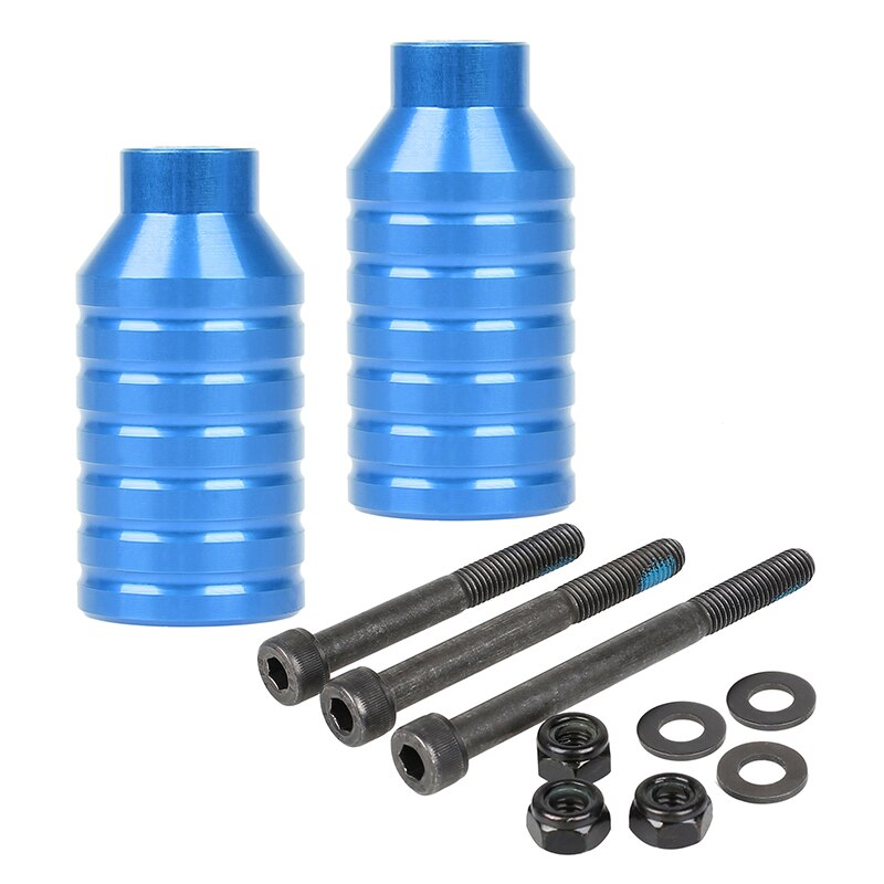 Pro Roller Pegs Set mit Achse Hardware 2.5 ", 3.0",3.5 "für Freestyle Roller Schleift: Blue 2pcs