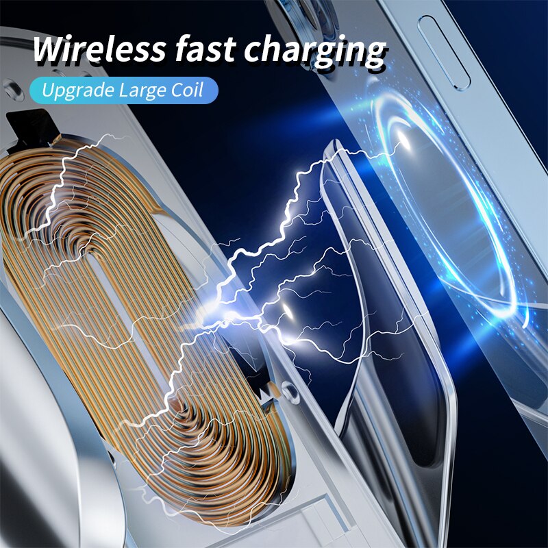 Smart Sensor Automatic Clamping 15W Fast Car Wireless Charger Stand Air Outlet Multifunction Phone Wireless Charging Bracket