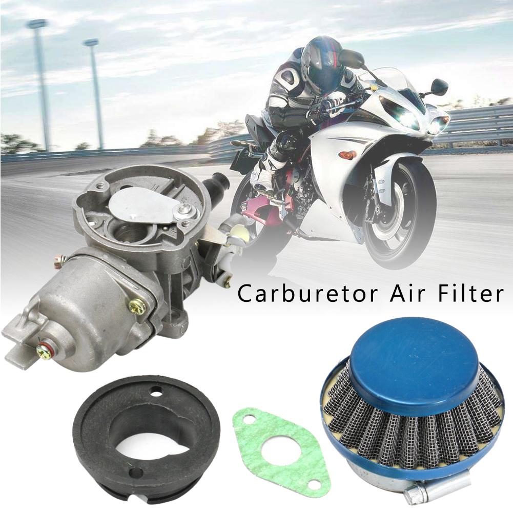 Carburateur Luchtfilter Motocross Universele Float Converter + Filter + Pakking Accessoires Past Meest 49cc Tweetakt Chinese Motor