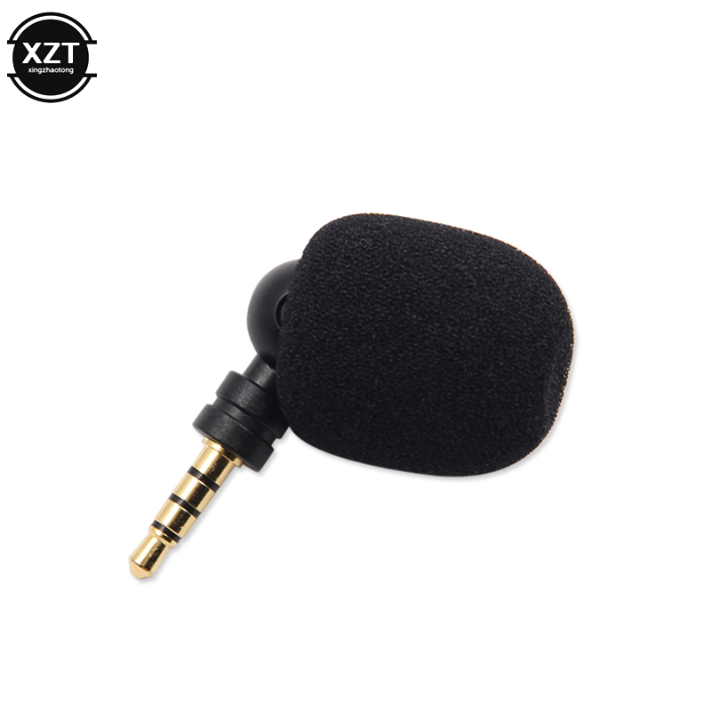 Professionale A Condensatore Mono/Stereo/Audio da 3.5mm 3.5mm di trasporto Wired Microfono di Registrazione Vocale Mic Per Il Calcolatore Del PC Mobile telefono