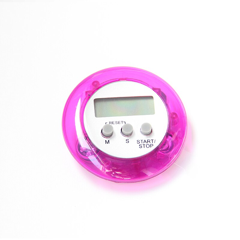 Mini Electronic timer Timer reminder countdown timer small clock alarm clock 5 colors Timer таймер: Purple