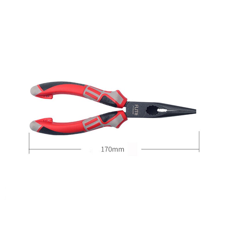 8/6Inch Combinatie Heavy Duty Tang Set Soft Grip Draad Cutters Scherpe Schuine Naald Neus Tang Elektricien Gereedschap