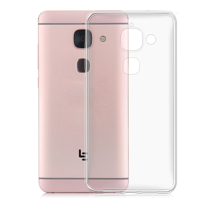 Caso macio tpu para letv leeco le eco 2 / 2 pro ultra fino claro silicone proteção de cristal volta capa capa corpo inteiro capa coque