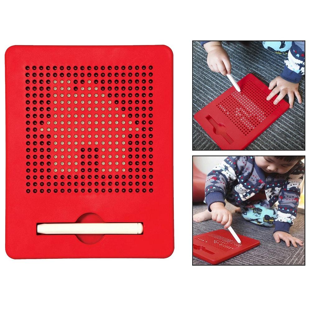 Kids Magnetic Drawing Board Toys Funny Children's Sketch Pad Steel Ball Magnetic Writing Doodle Board Educational Toys For Kids