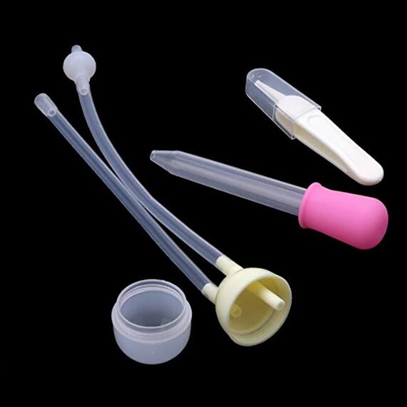 Aspirateur Nasal anti-reflux en Silicone solide pour bébé, sécurité du nez, prévention du reflux, compte-gouttes médical, soins pour bébé