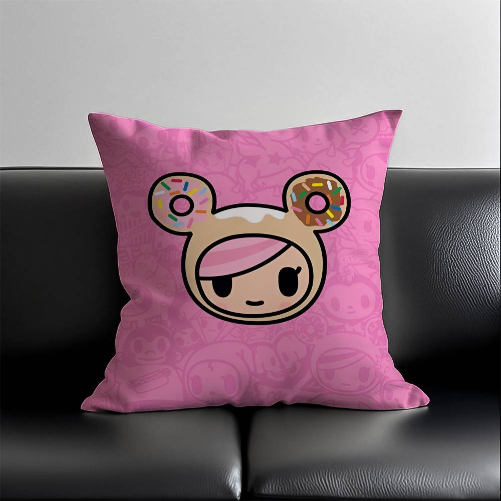 Japan Tokidoki Kreative Kissen fallen aufbringen Druck Kissenbezug Wohnzimmer Sofa Kissen Abdeckung Schlafzimmer Zimmer Dekor: Grau