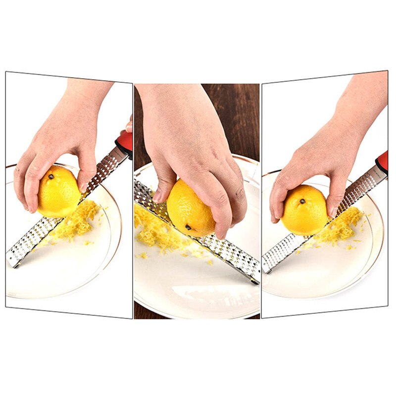 Grönsak citron frukt skalare ost mikroplan rivjärn frukt grönsaksverktyg kök prylar
